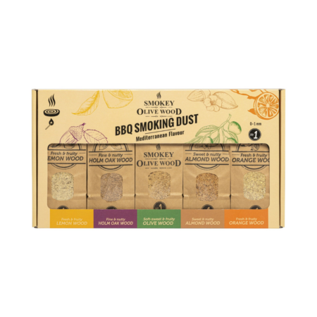 Smokey Olive Wood Giftbox Nr1 - Intense smaakversterking - 5x 300ml | SMOKEY OLIVE WOOD