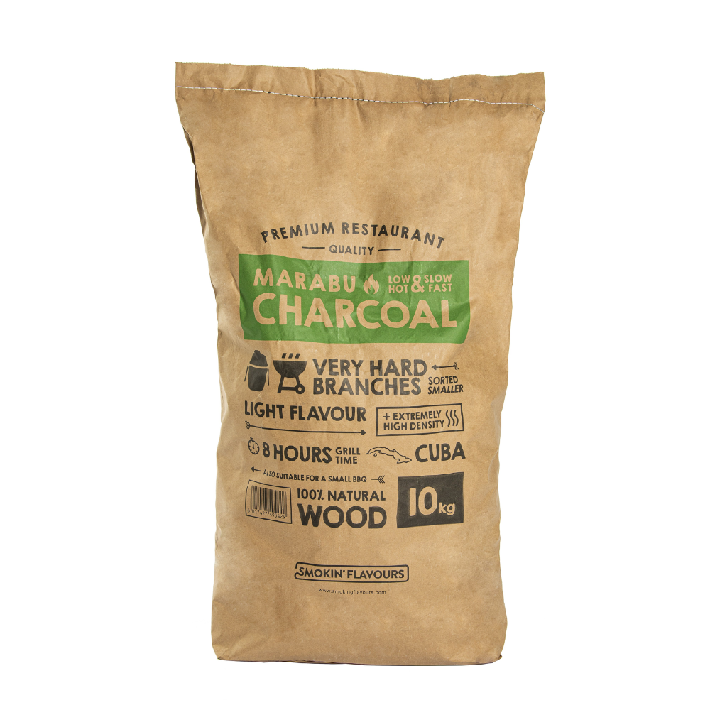 Smokin' Flavours Houtskool Marabu 10 KG | FUN COOKING ONLINE