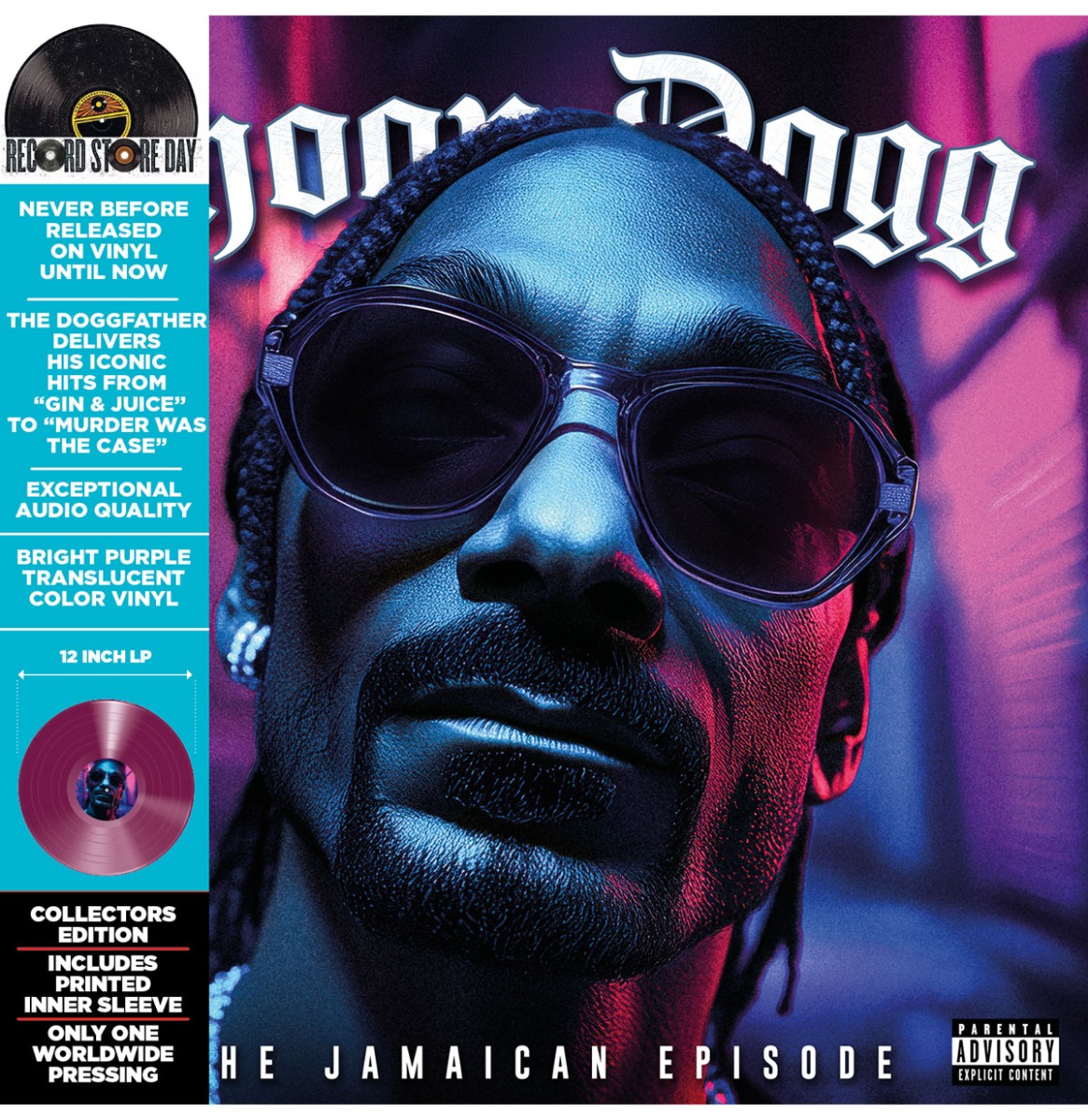Snoop Dogg - The Jamaican Episode (Gekleurd Vinyl) (Record Store Day 2025) (LP) | Fiftiesstore