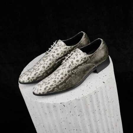 Snow Leopard Lureaux - Handgemaakte Nette Schoenen Voor Heren | Lureaux