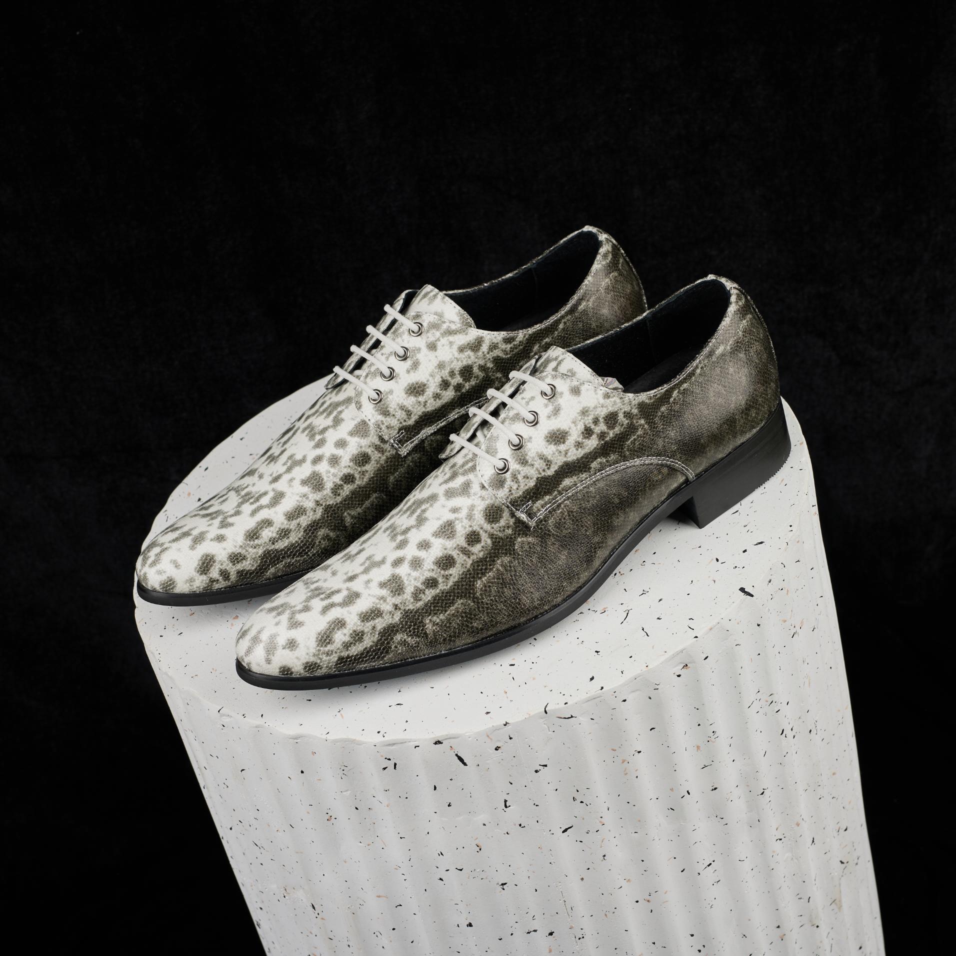 Snow Leopard Lureaux - Handgemaakte Nette Schoenen Voor Heren | Lureaux