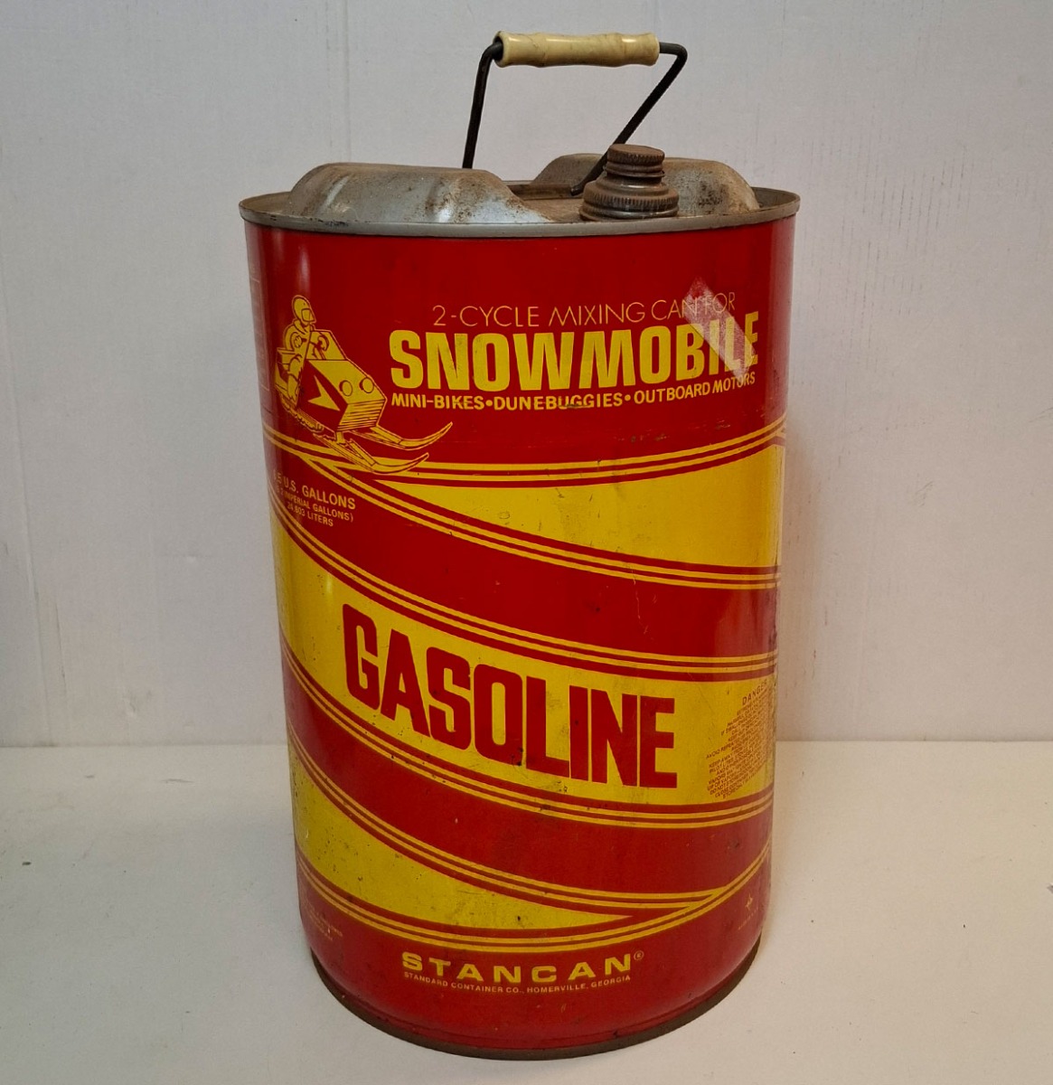 Snowmobile Gasoline Oileblik - Origineel | The Dutch Pickers