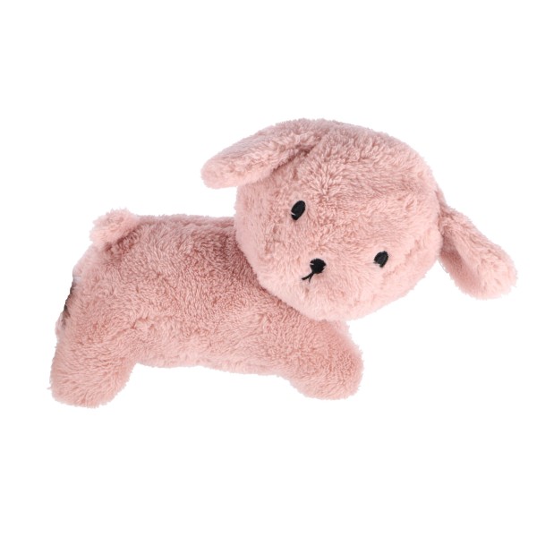 Snuffie Knuffel 25cm Fluffy Pink | Tiamo