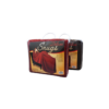 Snugs Deluxe XL Fleece Deken met Mouwen - 215x150 cm - Bruin en Rood | Designed by Man