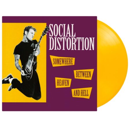 Social Distortion - Somewhere Between Heaven And Hell (Geel Vinyl) (LP) | Music on Vinyl