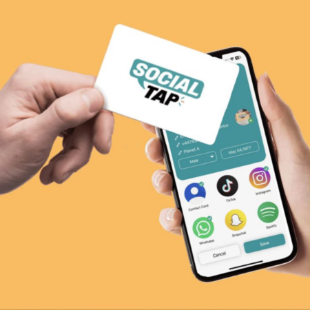 Social tap pasje wit | MikaMax