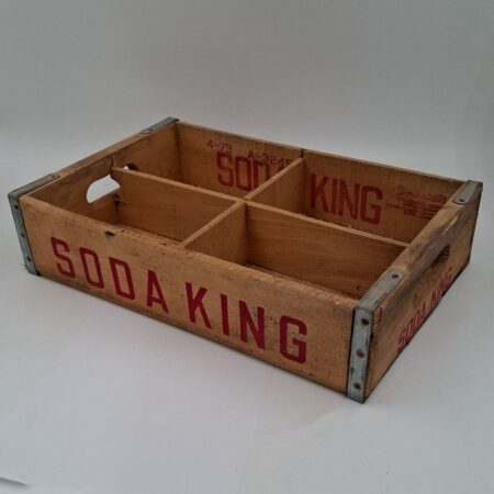Soda King Vintage Houten Krat - Origineel | The Dutch Pickers