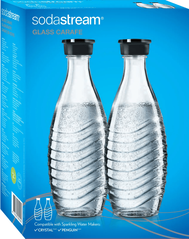 SodaStream Glazen Karaffen 2-pack