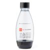 SodaStream kunststof fles 0.5L zwart | Sodastream
