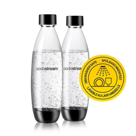Sodastream TWINPACK FUSE 1L Waterkan Zwart | Sodastream