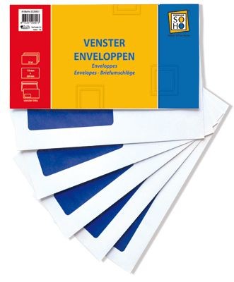 Soho Enveloppen Venster Links |