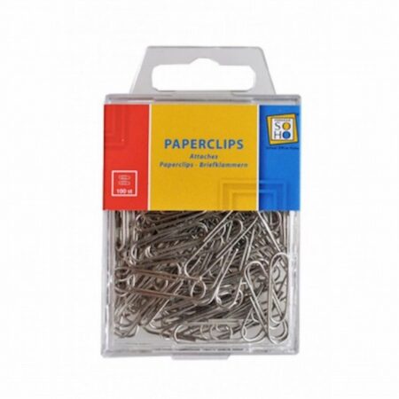 Soho Paperclips Zilver 100 Stuks | Soho