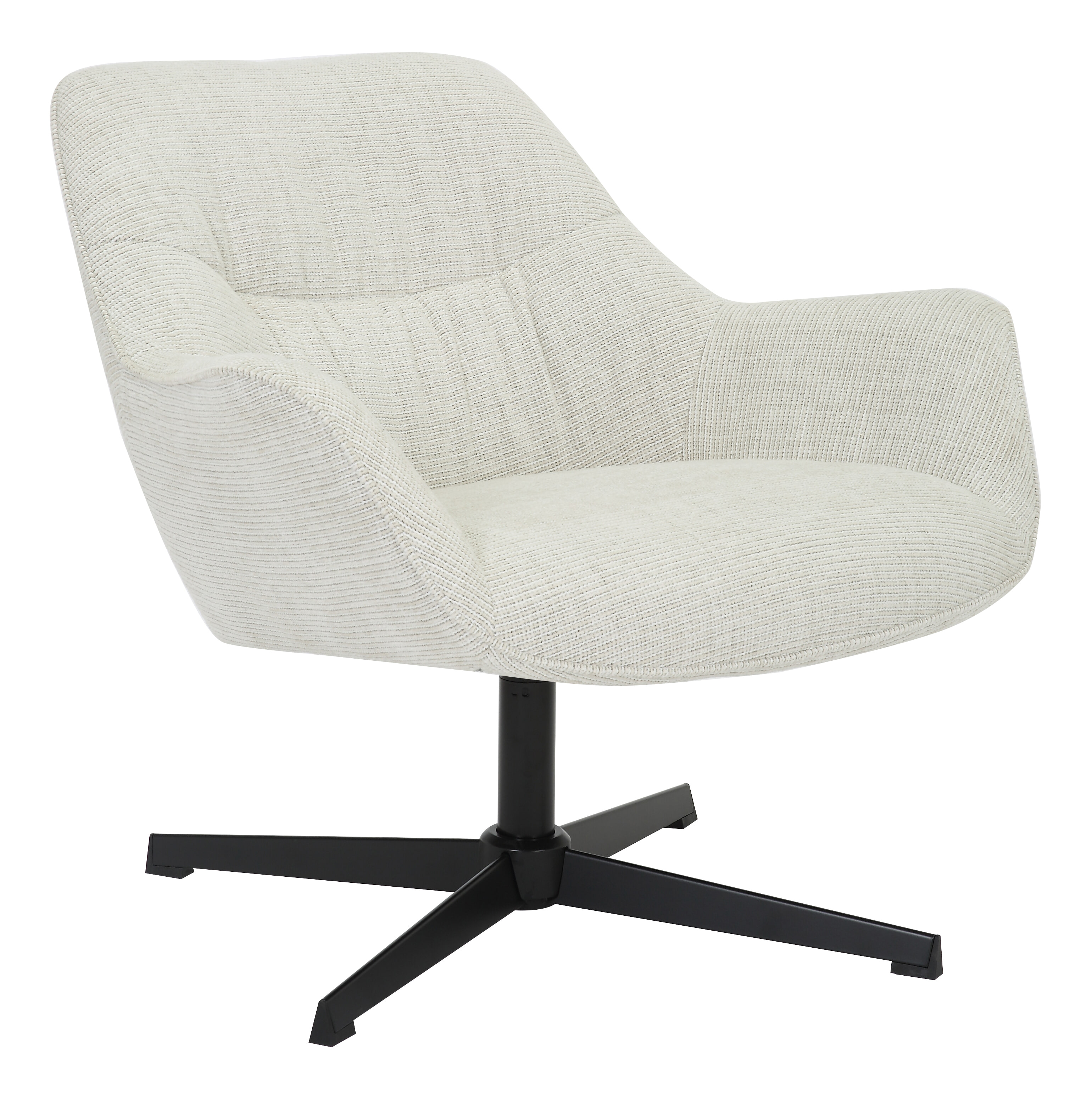 Sohome Draaifauteuil 'Dahlia' kleur Greige | Sohome