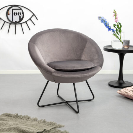 Sohome Fauteuil 'Vagn' Velvet