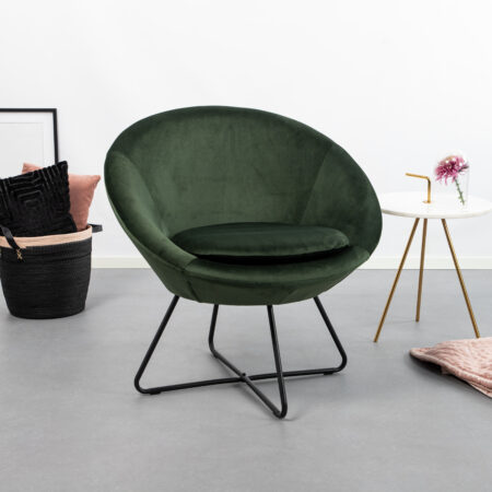 Sohome Fauteuil 'Vagn' Velvet