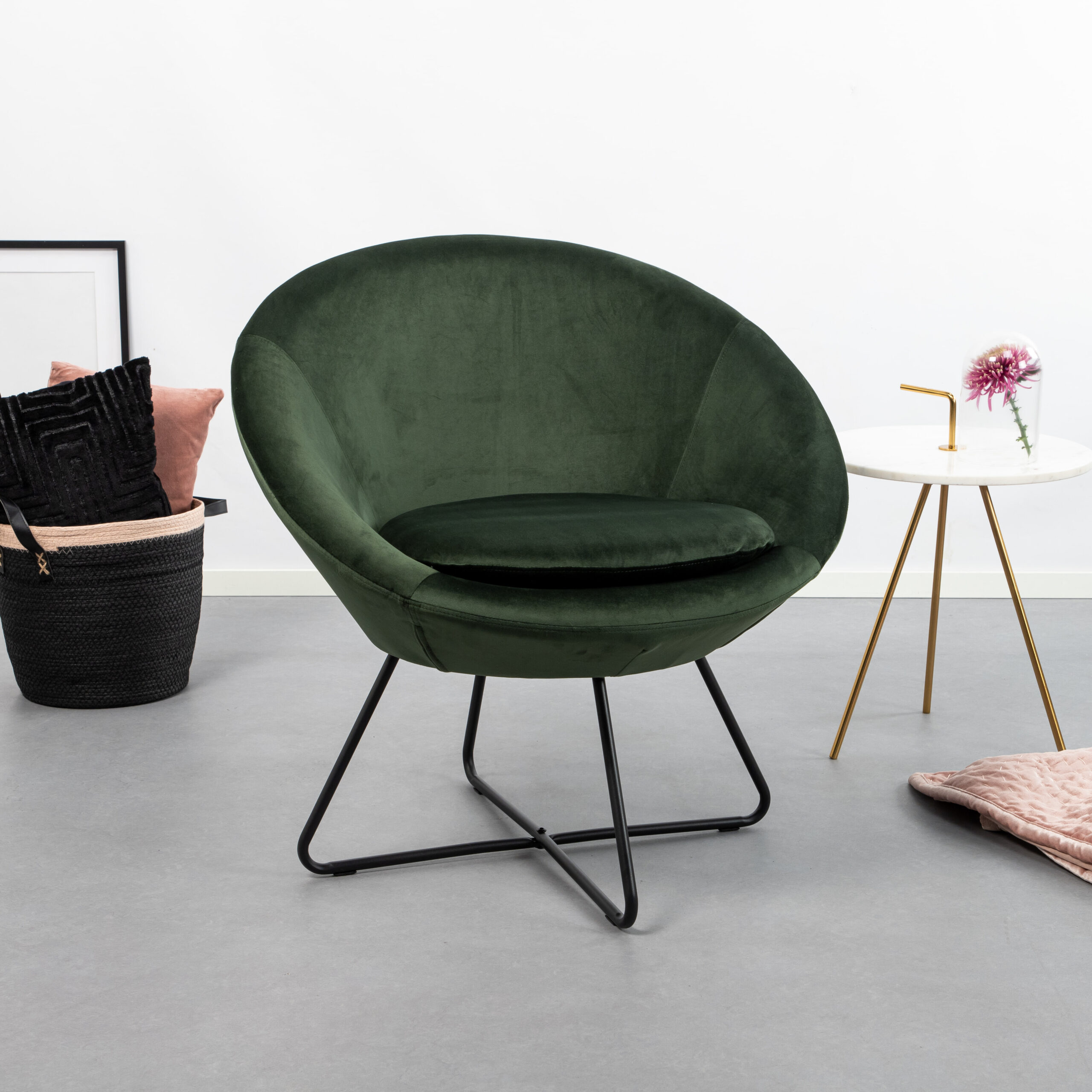 Sohome Fauteuil 'Vagn' Velvet