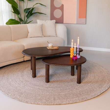 Sohome Organische Salontafel 'Noralie' Mangohout