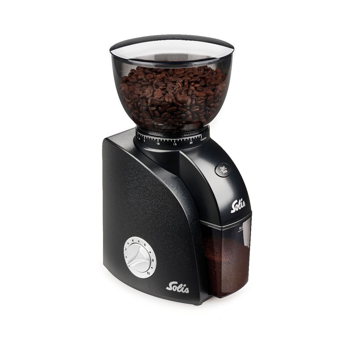 Solis 1662 Scala Zero Static Grinder Koffiemolen Zwart | Solis