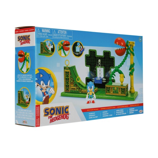Sonic Speedway Zone Speelset Inclusief 6