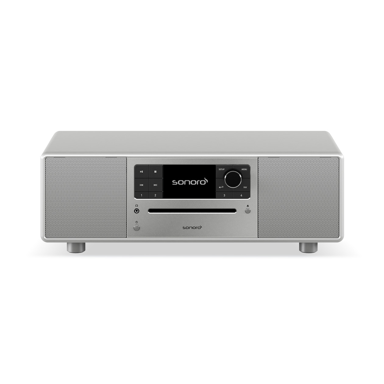 Sonoro PRESTIGE (2025) Hybride radio Zilver | Sonoro