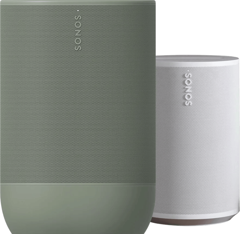 Sonos Move 2 Groen + Era 100 wit