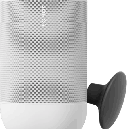 Sonos Move 2 Wit + Muurhaak Zwart