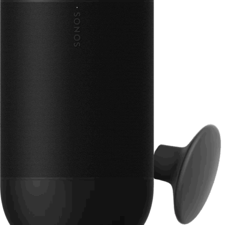Sonos Move 2 Zwart + Muurhaak Zwart