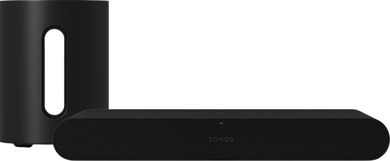 Sonos Ray 3.1 + Sub Mini Zwart