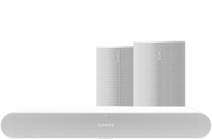 Sonos Ray Wit +  Era 100 SL Duopack Wit