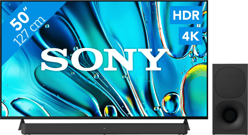Sony Bravia 3 50" 4K Led (2025) + Sony HT-S400