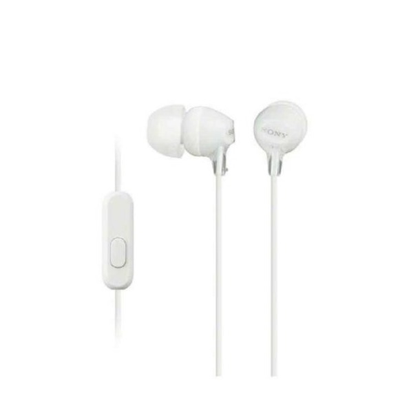 Sony MDR-EX15AP In-ear oordopjes Wit | Sony