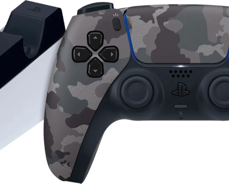 Sony PlayStation 5 DualSense Controller Grey Camo + Oplaadstation