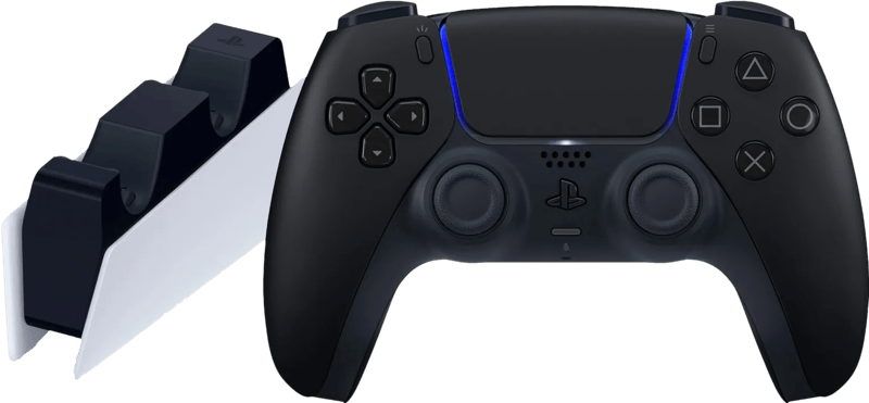 Sony PlayStation 5 DualSense draadloze controller Midnight Black + oplaadstation