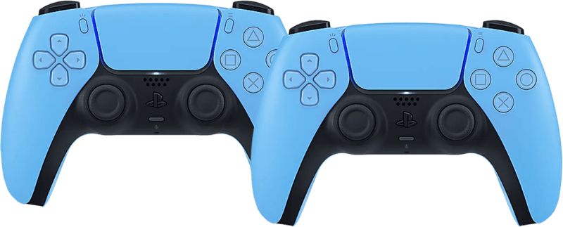 Sony Playstation 5 DualSense Draadloze Controller Starlight Blue Duo Pack