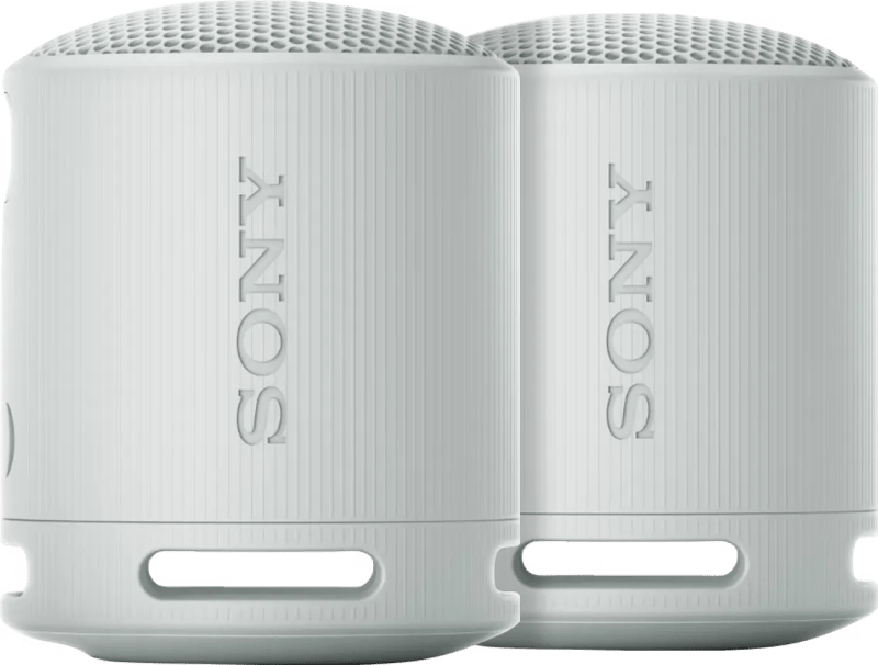 Sony SRS-XB100 Duo Pack Grijs