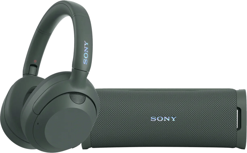 Sony ULT Wear Groen + Sony ULT Field 1 Groen
