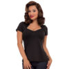 Sophia Top Black-S | Rock Steady