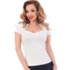 Sophia Top Ivory-XXXXL | 20% korting | Rock Steady