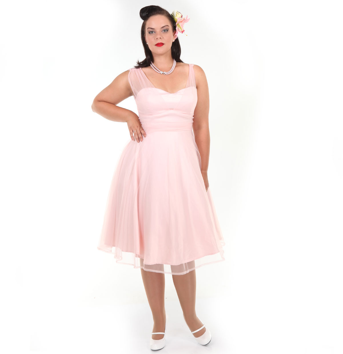 Sophie Dress Pink-XL | 55% korting | Collectif