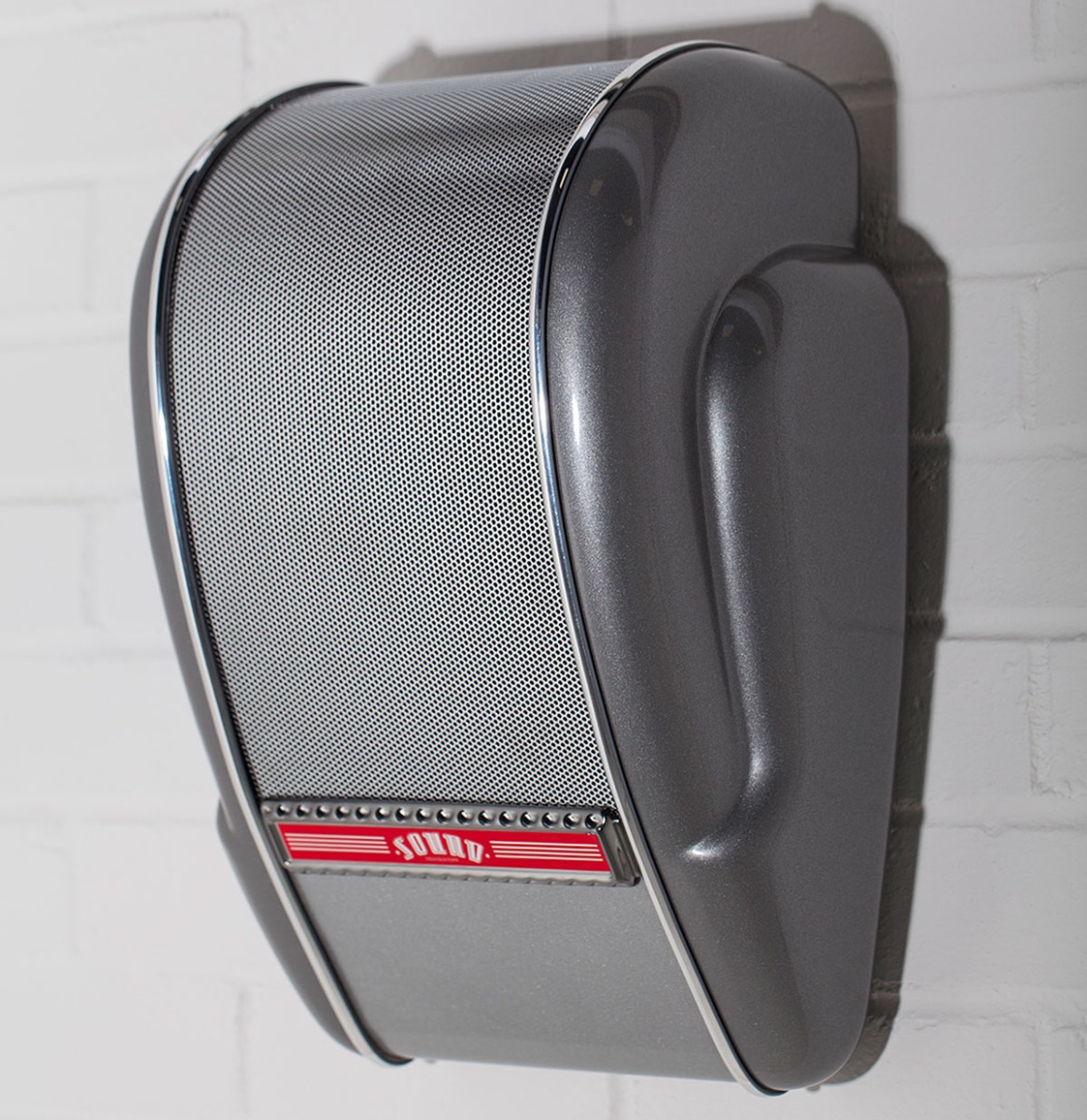 Sound Leisure Diner Speaker Zilver-Grijs - Wurlitzer Replica | Sound Leisure