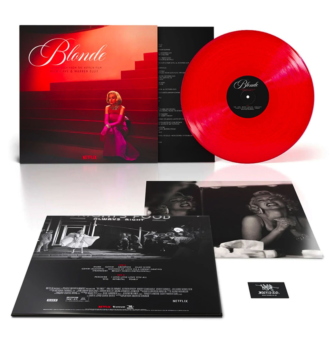 Soundtrack - Blonde (Rood Vinyl) Nick Cave