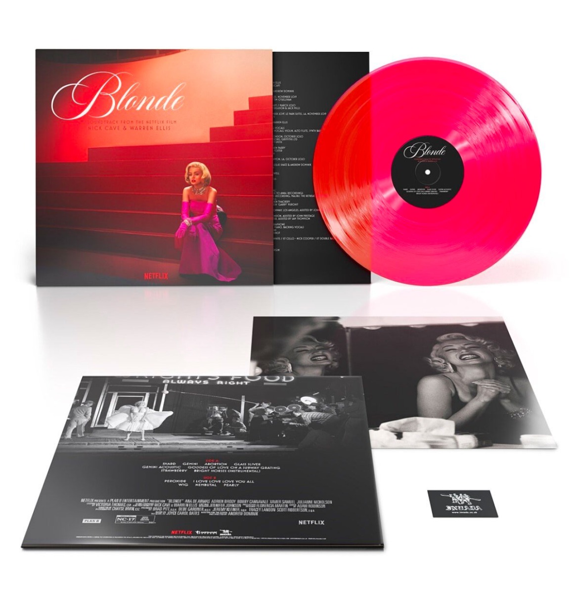 Soundtrack - Blonde (Roze Vinyl) Nick Cave