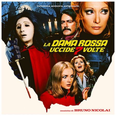 Soundtrack - Bruno Nicolai - La Dama Rossa Uccide Sette Volte (The Red Queen Kills Seven Times) (Record Store Day 2022) | Fiftiesstore