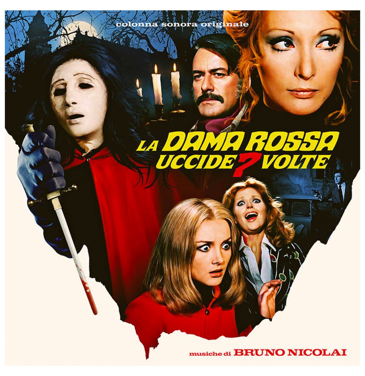 Soundtrack - Bruno Nicolai - La Dama Rossa Uccide Sette Volte (The Red Queen Kills Seven Times) (Record Store Day 2022) | Fiftiesstore