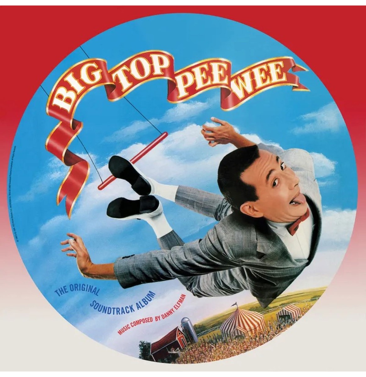 Soundtrack: Danny Elfman - Big Top Pee-Wee (Picture Disc) (Record Store Day Black Friday 2025) (LP) | Fiftiesstore