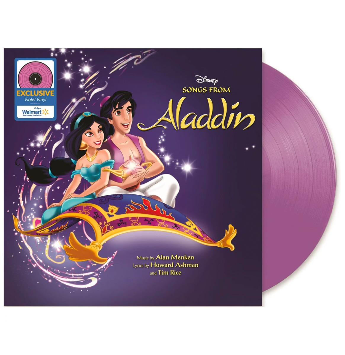 Soundtrack - Disney Songs From Aladdin (Gekleurd Vinyl) (Walmart Exclusive) | 11% korting (LP) | Fiftiesstore