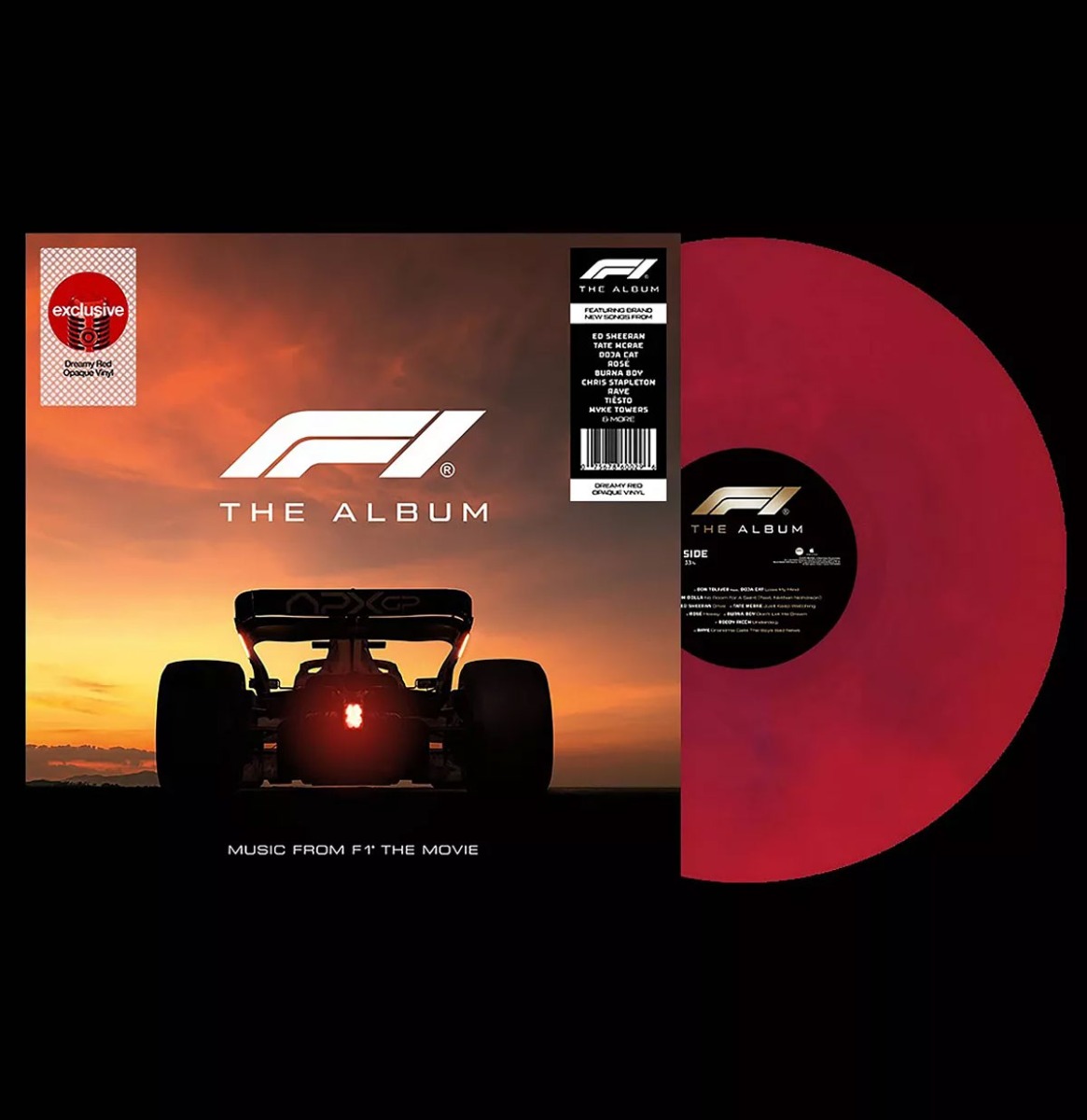 Soundtrack - F1 The Album: Music From F1 The Movie (Rood Vinyl) (Target Exclusief) (LP) | Fiftiesstore