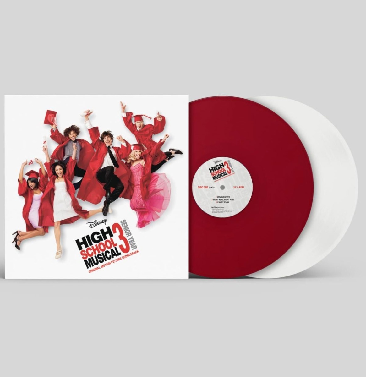 Soundtrack - High School Musical 3 (Rood & Wit Vinyl) (Gelimiteerd) 2 (LP) | Disney