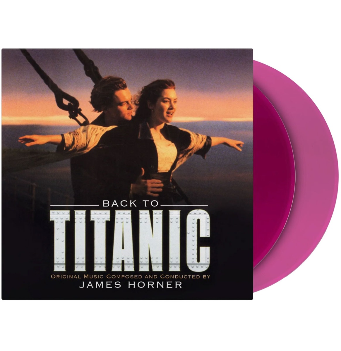 Soundtrack: James Horner - Back To Titanic (Paars Vinyl) 2 (LP) | Music on Vinyl