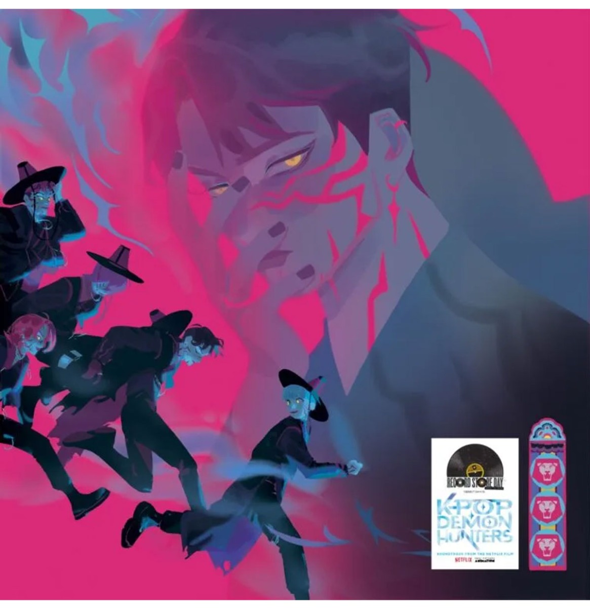 Soundtrack - Kpop Demon Hunters (Saja Boys Editie) (Gekleurd Vinyl) (Record Store Day 2026) (LP) | Fiftiesstore